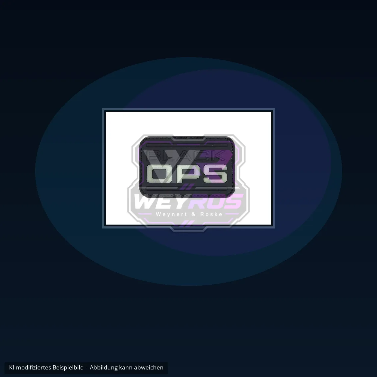 3D Patch - BLACK OPS
