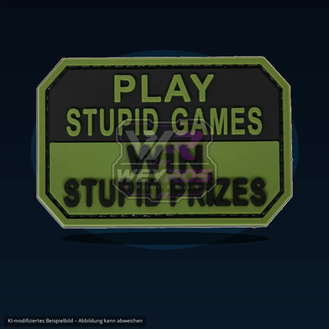 PVC Patch - Play Stupid