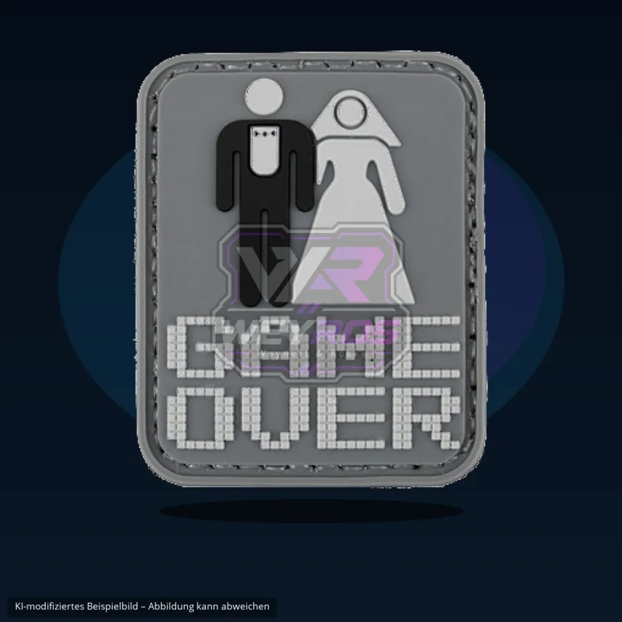 GAME OVER PVC Patch